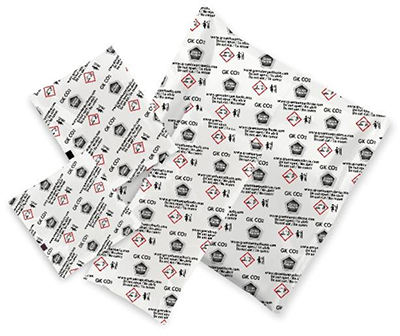 saszetki pochłaniające dwutlenek węgla